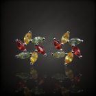 Zafír ezüst fülbevaló