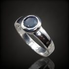 Zafír ezüst gyűrű