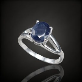 Zafír ezüst gyűrű