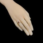 Zafír ezüst gyűrű