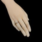 Zafír ezüst gyűrű