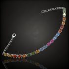 Zafír ezüst karkötő