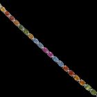 Zafír ezüst karkötő