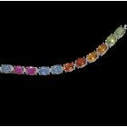 Zafír ezüst karkötő