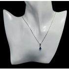 Zafír ezüst medál