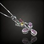 Zafír ezüst medál