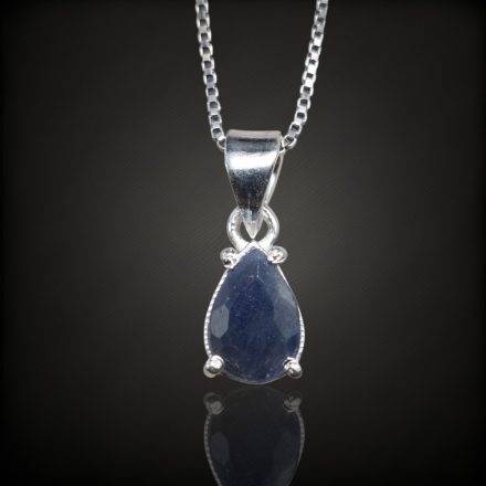 Zafír ezüst medál