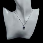 Zafír ezüst medál